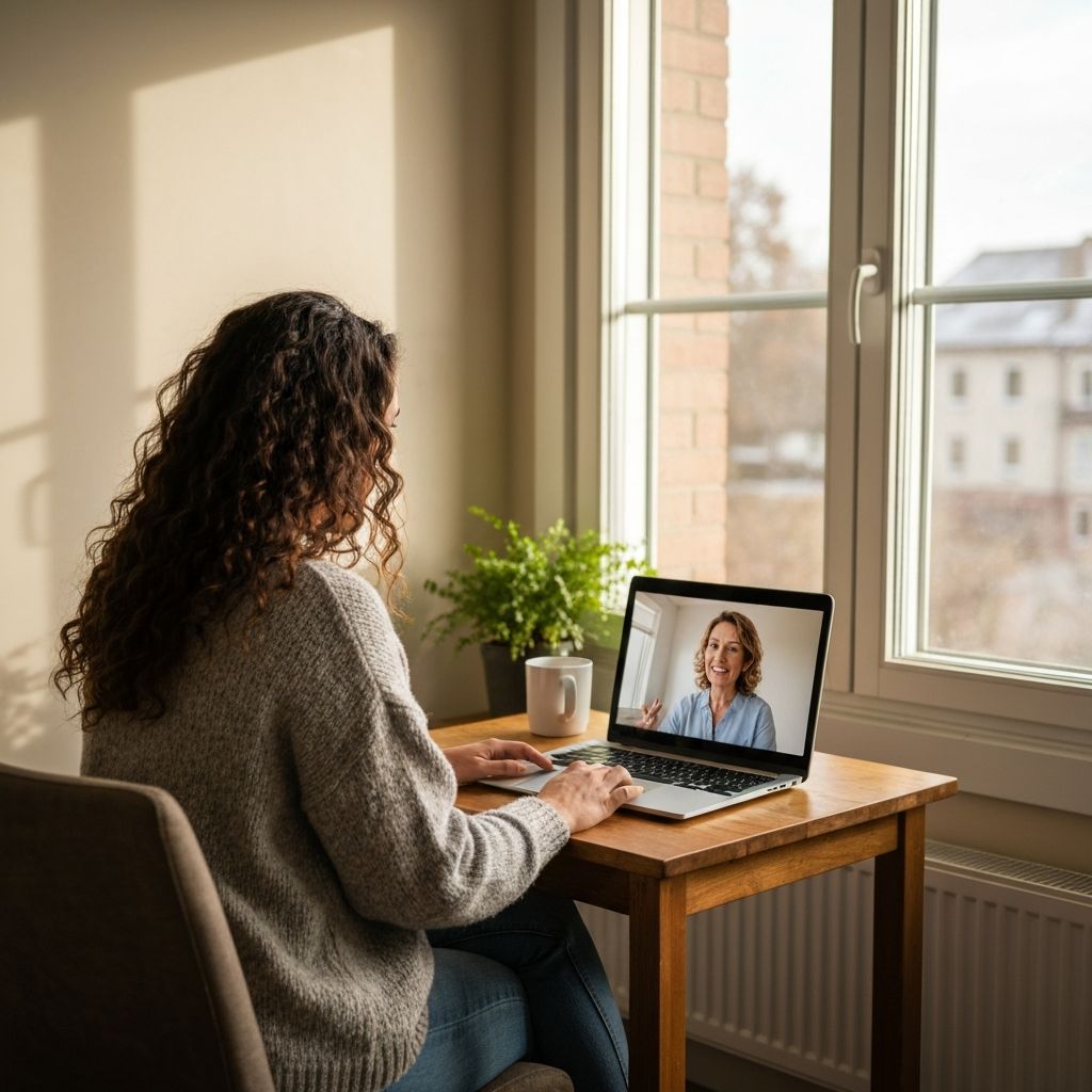 Online consultation format via video call